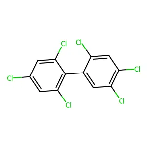 2,2',4,4',5,6'-Hexachlorobiphenyl structure