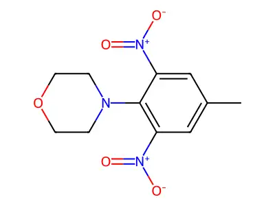 4-(4-Methyl-2,6-dinitrophenyl)morpholine structure