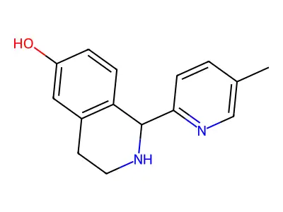 1-(5-Methylpyridin-2-yl)-1,2,3,4-tetrahydroisoquinolin-6-ol structure