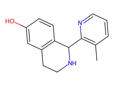 1-(3-Methylpyridin-2-yl)-1,2,3,4-tetrahydroisoquinolin-6-ol structure