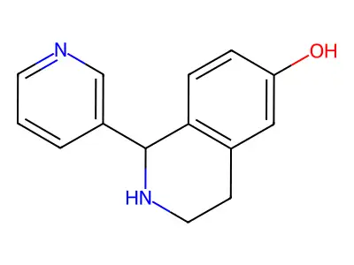 1-Pyridin-3-yl-1,2,3,4-tetrahydroisoquinolin-6-ol structure