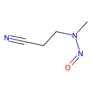 3-(Methylnitrosoamino)propanenitrile structure