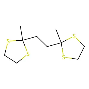 2,2'-亚乙基双(2-甲基-1,3-二硫杂环戊烷) structure