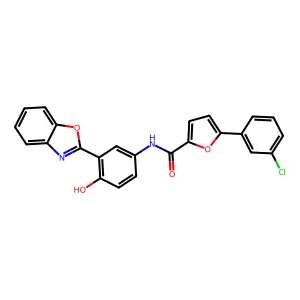2-Phenyl-3-[2]chinolyl-indol structure
