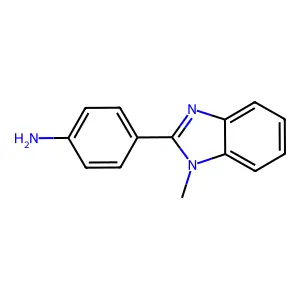 4-(1-methyl-1H-benzimidazol-2-yl)aniline structure