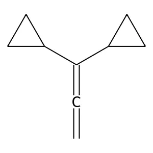 Cyclopropane, 1,1'-(1,2-propadienylidene)bis- structure