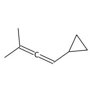 Cyclopropane, (3-methyl-1,2-butadienyl)- structure