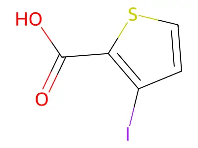 3-iodothiophene-2-carboxylic Acid structure