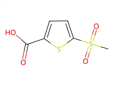 5-Methanesulfonylthiophene-2-carboxylic acid structure