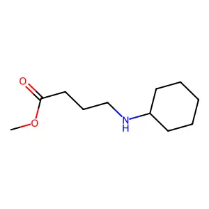 Methyl 4-(cyclohexylamino)butanoate structure