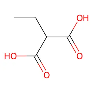 Ethylmalonic acid structure