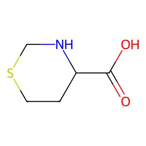 Tetrahydro-2H-1,3-thiazine-4-carboxylic acid structure