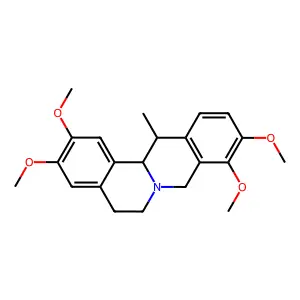 (-)-Corydaline structure