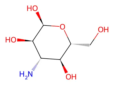 alpha-D-Kanosaminepyranose structure