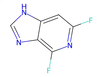4,6-difluoro-1H-imidazo[4,5-c]pyridine structure
