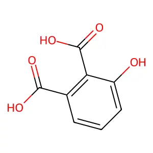 3-Hydroxyphthalic acid structure