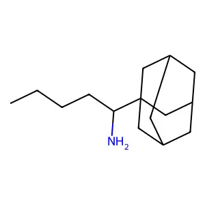 1-(金刚烷-1-基)戊-1-胺 structure