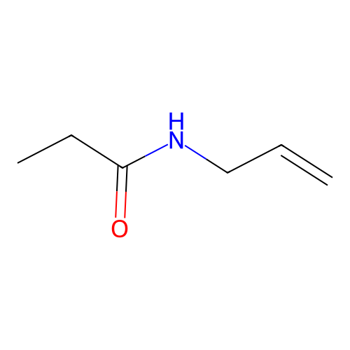 N-prop-2-enylpropanamide structure