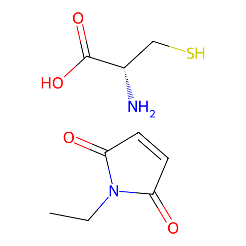 N-ethylmaleimide-cysteine structure