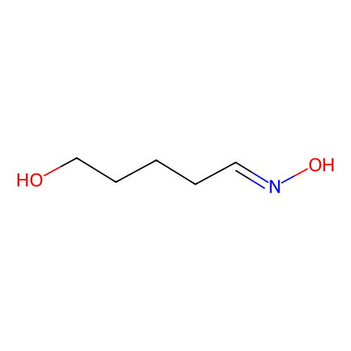 5-Hydroxypentanal oxime structure