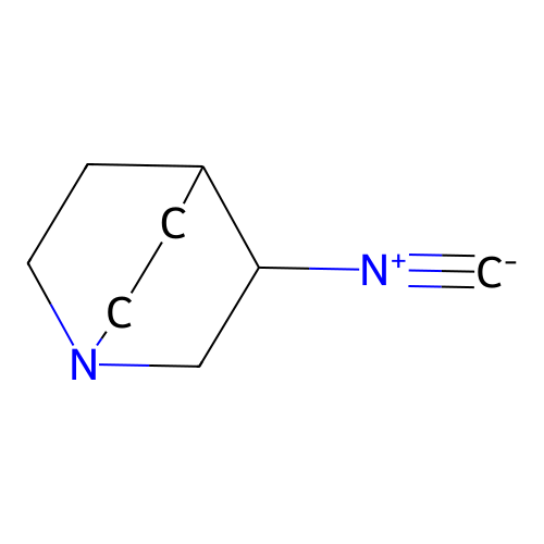 3-Isocyano-1-azabicyclo[2.2.2]octane structure