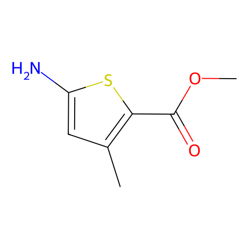 Methyl 5-amino-3-methylthiophene-2-carboxylate structure