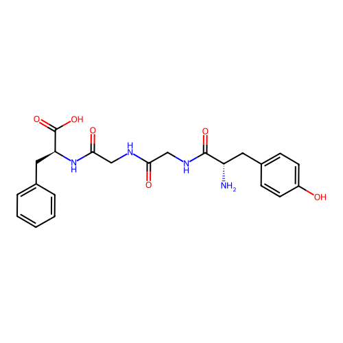 Tyrosyl-glycyl-glycyl-phenylalanyl structure