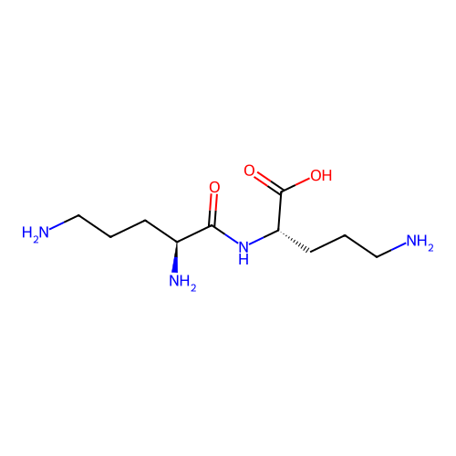 L-Ornithyl-L-ornithine structure