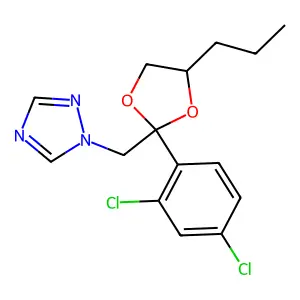 丙环唑 structure
