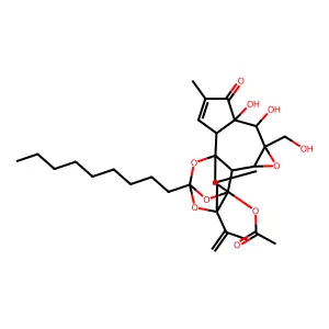 Gnidiglaucin structure