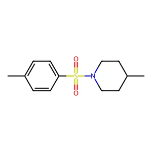 4-Methyl-1-tosylpiperidine structure
