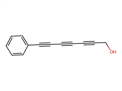 7-Phenyl-2,4,6-heptatriyn-1-ol structure