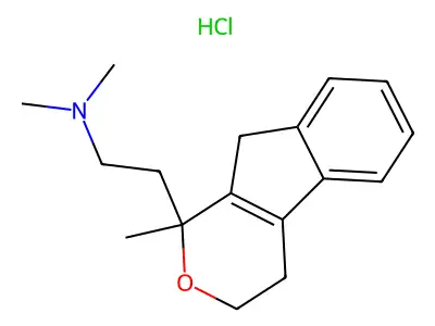 Pirandamine Hydrochloride structure