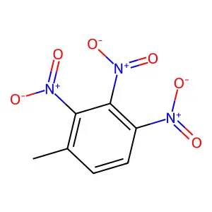 2,3,4-Trinitrotoluene structure