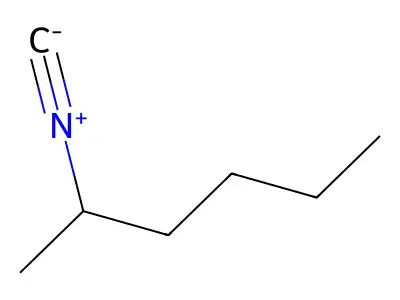 2-Isocyanohexane structure