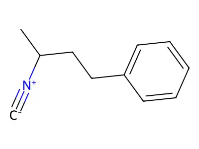1-Methyl-3-phenylpropylisocyanide structure