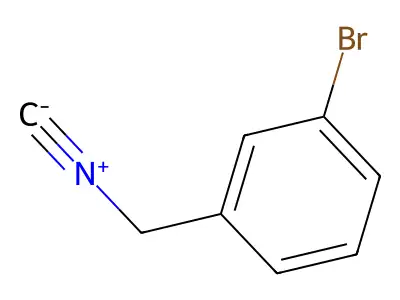 1-Bromo-3-(isocyanomethyl)benzene structure