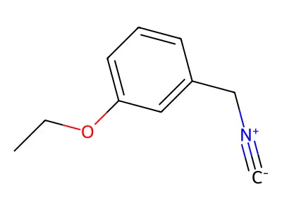1-Ethoxy-3-(isocyanomethyl)benzene structure