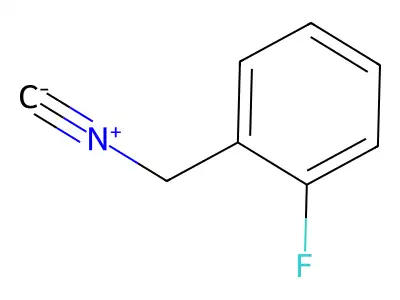 1-Fluoro-2-(isocyanomethyl)benzene structure