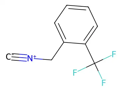 1-(Isocyanomethyl)-2-(trifluoromethyl)benzene structure