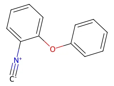 1-Isocyano-2-phenoxybenzene structure