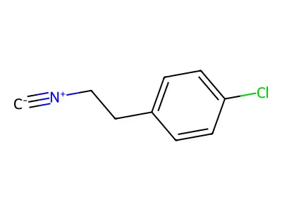 1-Chloro-4-(2-isocyanoethyl)benzene structure