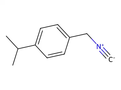 1-(Isocyanomethyl)-4-(propan-2-yl)benzene structure