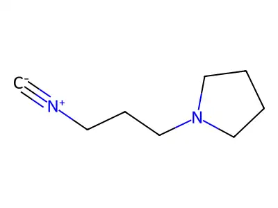 1-(3-Isocyanopropyl)pyrrolidine structure