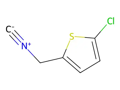 2-Chloro-5-(isocyanomethyl)thiophene structure