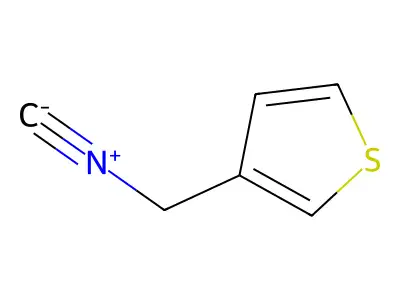 3-(Isocyanomethyl)thiophene structure