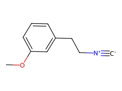 2-(3-Methoxyphenyl)ethylisocyanide structure