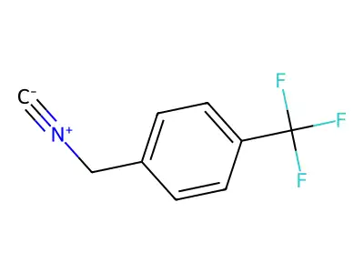 1-(Isocyanomethyl)-4-(trifluoromethyl)benzene structure