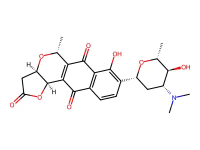 Lactoquinomycin A structure