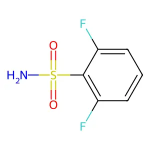 2,6-二氟苯磺酰胺 structure